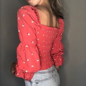 Gianni Bini Puff Sleeve Top